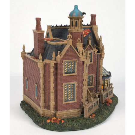 Department 56 Snow Village Halloween Disney World Haunted Mansion Lit Building