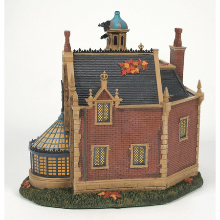 Department 56 Snow Village Halloween Disney World Haunted Mansion Lit Building