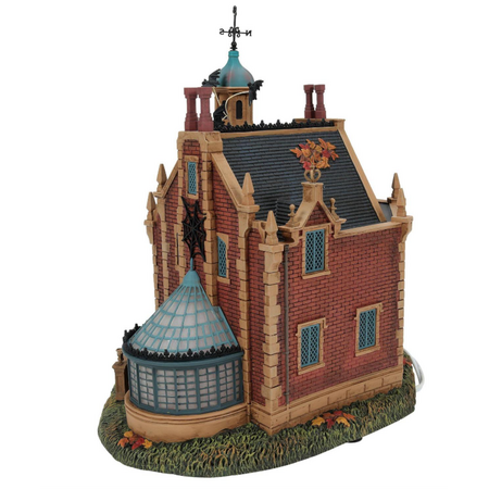 Department 56 Snow Village Halloween Disney World Haunted Mansion Lit Building