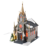 Department 56 Christmas in the City 50th Church of Purposed Faith Lit Building