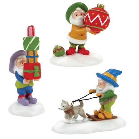 Department 56 North Pole Friends and Neighbors Accessory Set