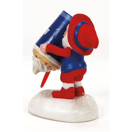 Department 56 North Pole Forecasting a Blizzard Lit Building