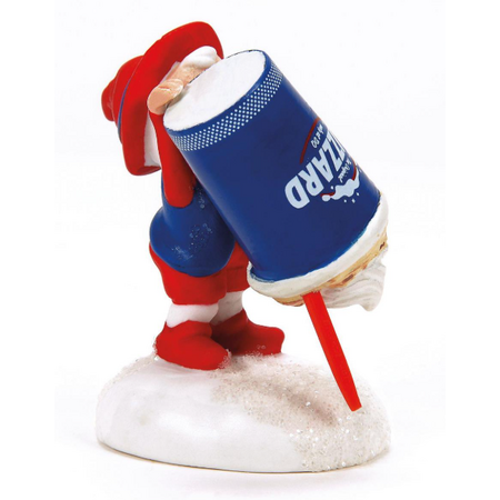 Department 56 North Pole Forecasting a Blizzard Lit Building