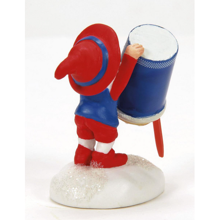 Department 56 North Pole Forecasting a Blizzard Lit Building