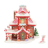 Department 56 North Pole Delicious Smell of Baking Lit Building