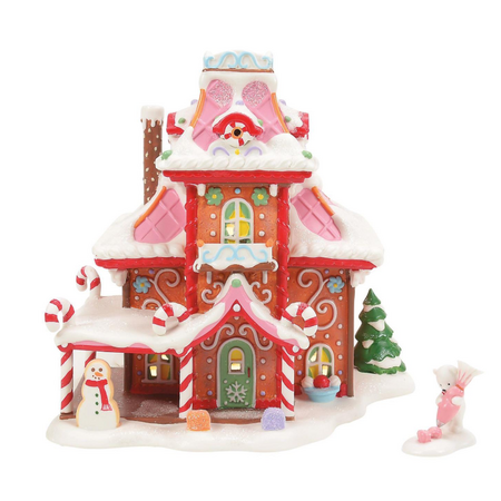 Department 56 North Pole Delicious Smell of Baking Lit Building