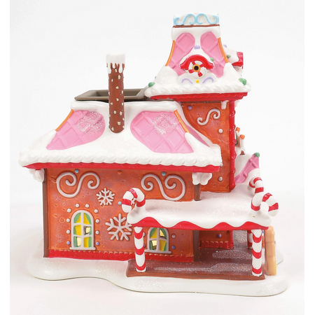 Department 56 North Pole Delicious Smell of Baking Lit Building