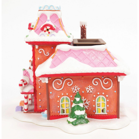 Department 56 North Pole Delicious Smell of Baking Lit Building