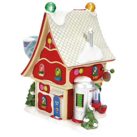 Department 56 North Pole Dum-Dums Flavor Makers Lit Building