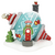 Department 56 North Pole Bauble's Ornament House Lit Building