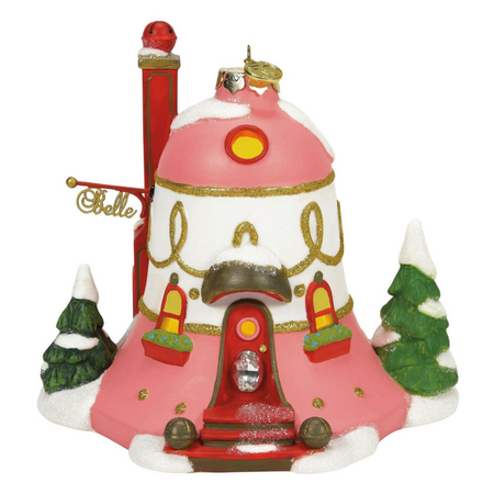 Department 56 North Pole Belle's Ornament House Lit Building