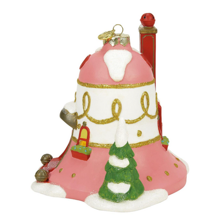 Department 56 North Pole Belle's Ornament House Lit Building