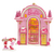 Department 56 North Pole Barbie Gown Boutique Lit Building