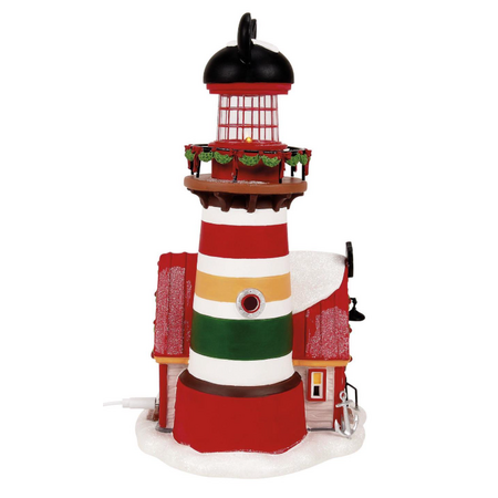 Department 56 Disney Village Keeping a Watch for Santa Lit Building