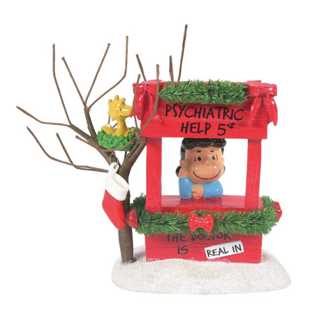 Department 56 Peanuts Village Lucy Is In Accessory