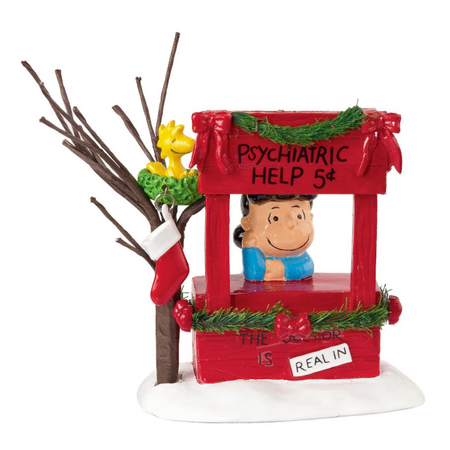 Department 56 Peanuts Village Lucy Is In Accessory