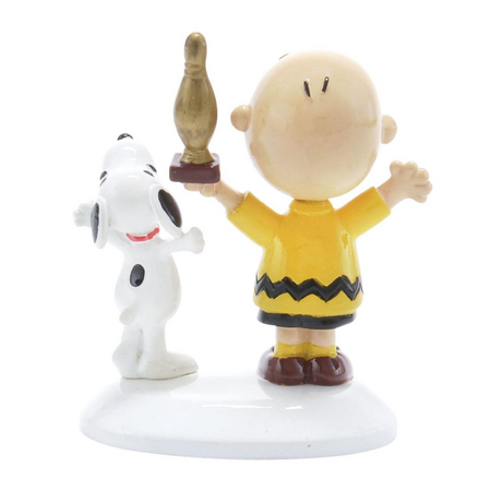 Department 56 Peanuts Village Charlie Brown Breaks 100 Accessory