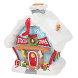 Department 56 Grinch Village Who-Ville Stocking Store Lit Building