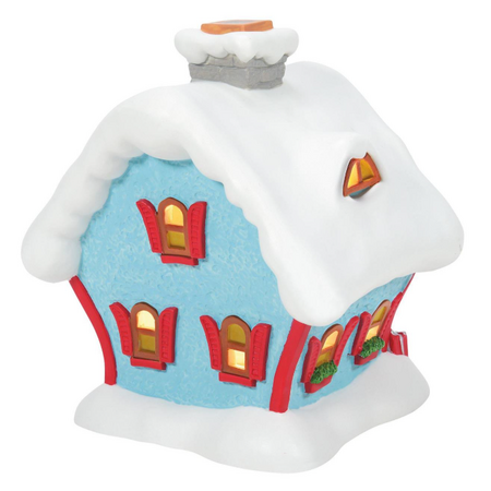 Department 56 Grinch Village Who-Ville Stocking Store Lit Building