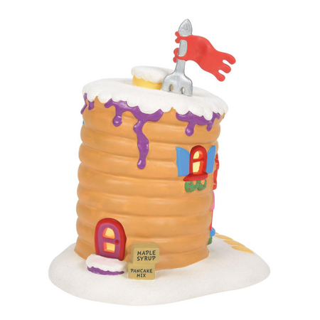 Department 56 Grinch Village Who-Ville Pancake House Lit Building