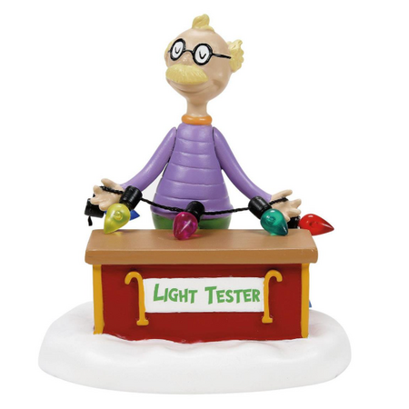 Department 56 Grinch Village Who Lightbulb Tester Accessory