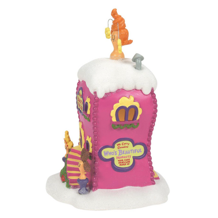 Department 56 Grinch Village Who La La Boutique Lit Building