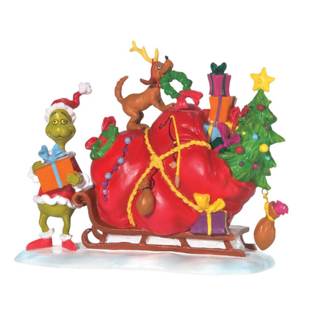 Department 56 Grinch Village Grinch's Small Heart Grew Accessory