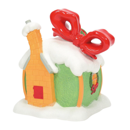 Department 56 Grinch Village Every Who's Ribbon & Bows Lit Building