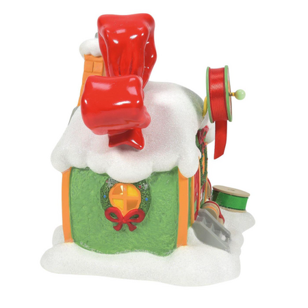 Department 56 Grinch Village Every Who's Ribbon & Bows Lit Building