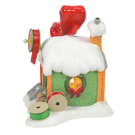 Department 56 Grinch Village Every Who's Ribbon & Bows Lit Building