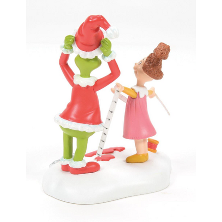 Department 56 Grinch Village Being Fitted for a Santy Suit Accessory