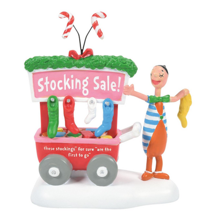 Department 56 Grinch Village A Who's Who Christmas Stocking Accessory