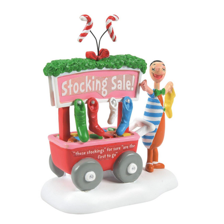 Department 56 Grinch Village A Who's Who Christmas Stocking Accessory