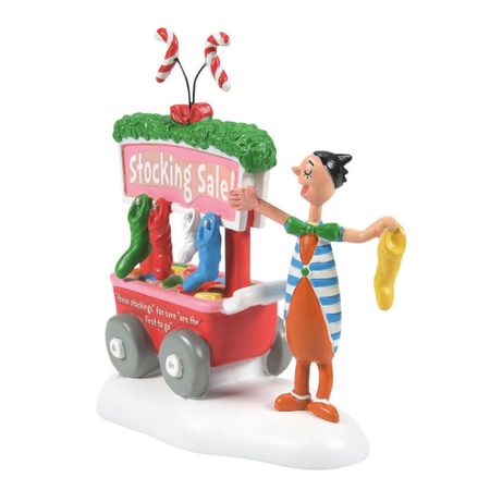 Department 56 Grinch Village A Who's Who Christmas Stocking Accessory