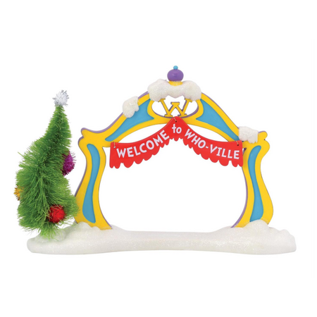 Department 56 Grinch Village Grinch Archway Accessory