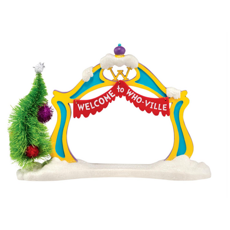 Department 56 Grinch Village Grinch Archway Accessory