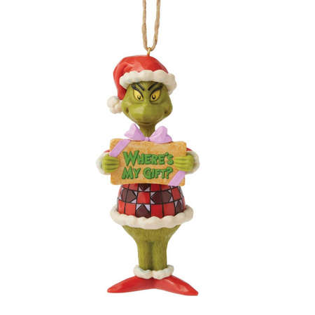 Jim Shore Jim Shore Grinch Message Ornament