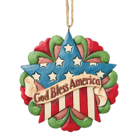 Jim Shore Jim Shore Patriotic Star Ornament