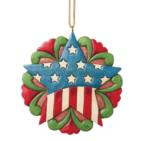 Jim Shore Jim Shore Patriotic Star Ornament