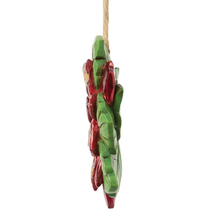 Jim Shore Jim Shore Legends of Poinsettia Ornament