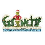 Jim Shore Jim Shore Grinchy Word Figurine