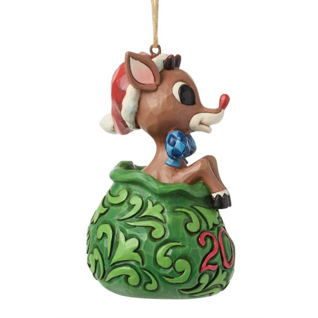 Jim Shore Jim Shore Dated 2026 Rudolph in Bag Ornament