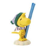 Jim Shore Jim Shore Woodstock with Skis Mini Figurine