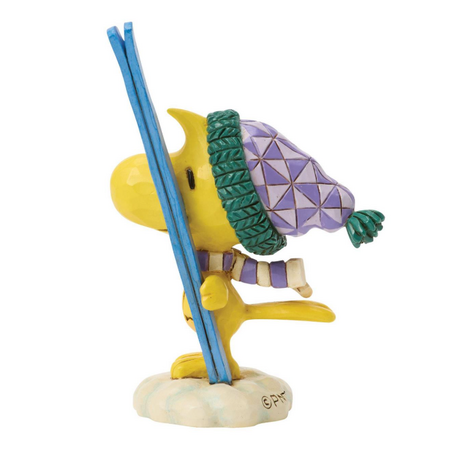 Jim Shore Jim Shore Woodstock with Skis Mini Figurine