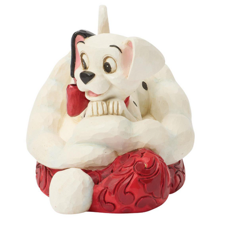 Jim Shore Jim Shore 101 Dalmatians Santa Hat Figurine