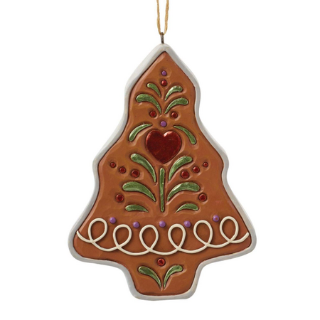 Jim Shore Jim Shore Cookie Cutter Santa Ornament