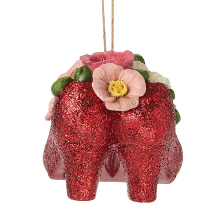 Jim Shore Jim Shore Wizard of Oz Ruby Slippers with Poppies Ornament