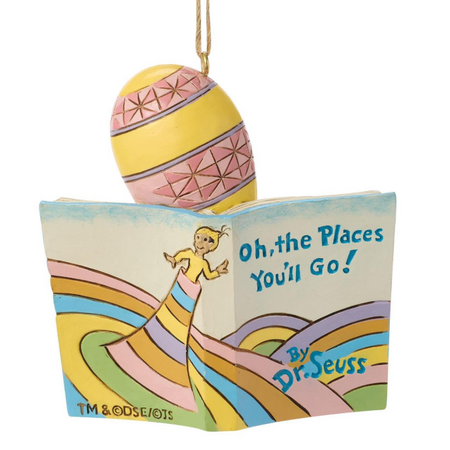 Jim Shore Jim Shore Dr Seuss Oh the Places You Will Go Ornament