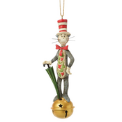 Jim Shore Jim Shore Cat in Hat on Jingle Bell Ornament