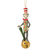 Jim Shore Jim Shore Cat in Hat on Jingle Bell Ornament